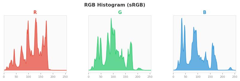 sRGB色图